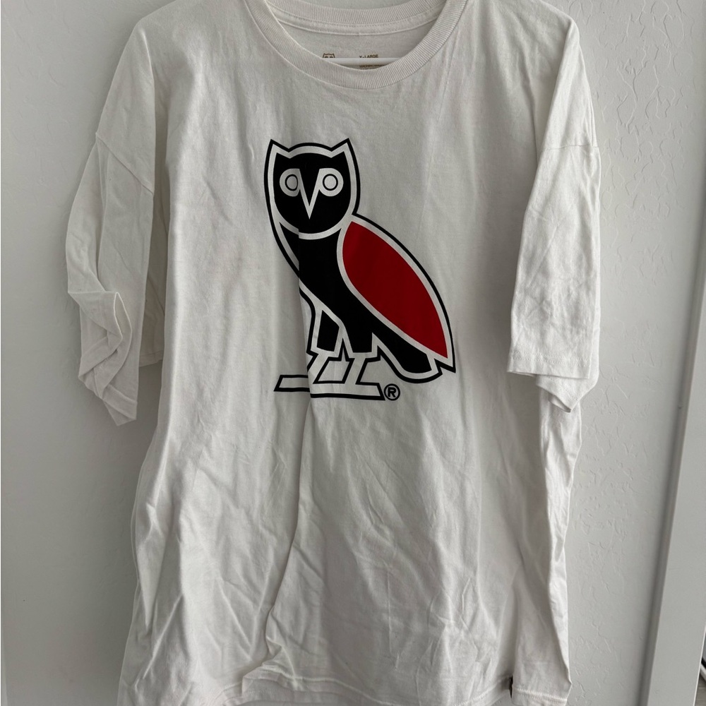 White OVO Owl Logo